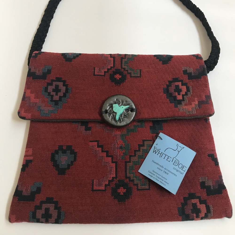 Handmade Aztec design purse